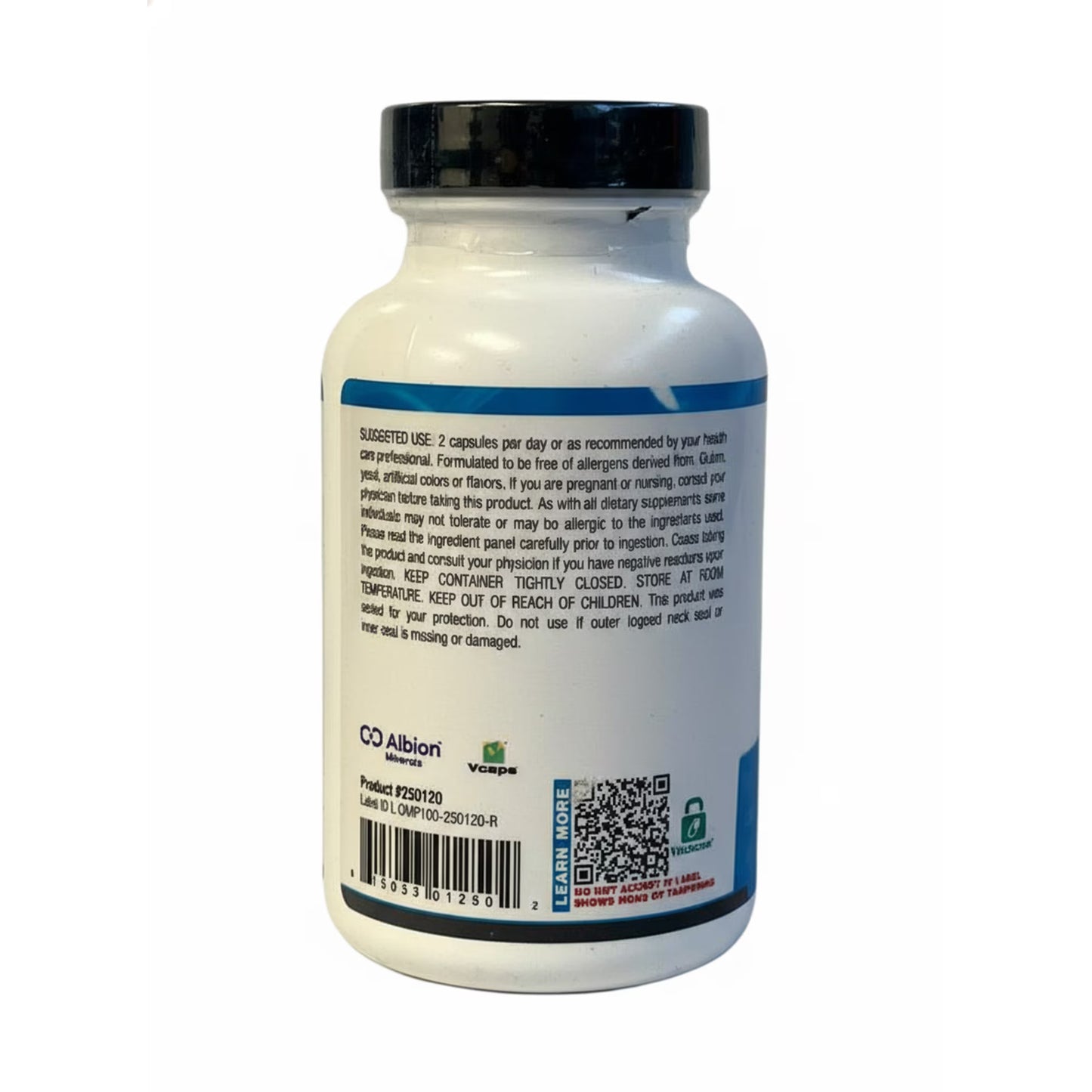Reacted Magnesium (120 ct) by Ortho Molecular Products – Highly Absorbable Magnesium Support for Muscle, Nerve & Energy Health