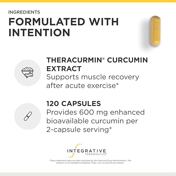 Integrative Therapeutics Theracurmin HP – Advanced Curcumin for Heart, Joint & Muscle Support