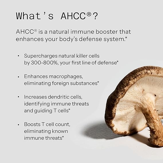 Quality of Life Premium Kinoko Platinum AHCC – Advanced Immune Support & Cellular Wellness Formula