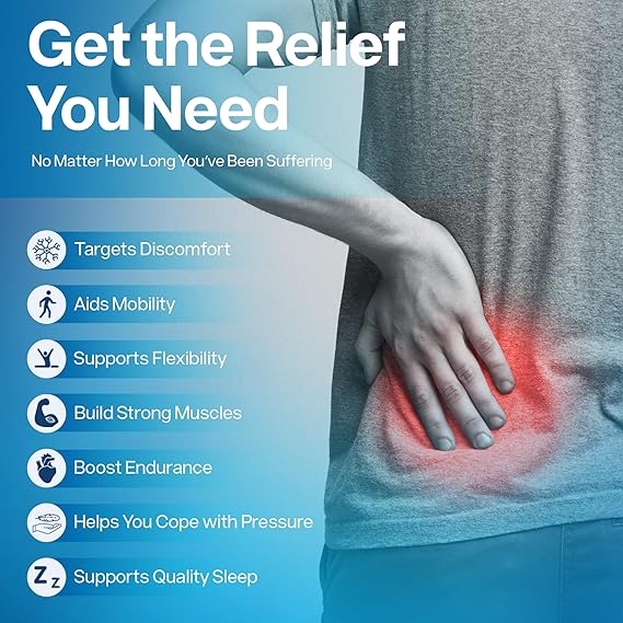 SciatiEase Sciatic Nerve Health Support Supplement – Advanced Nerve Care & Comfort Formula (120 Capsules) ( Pack of 2)