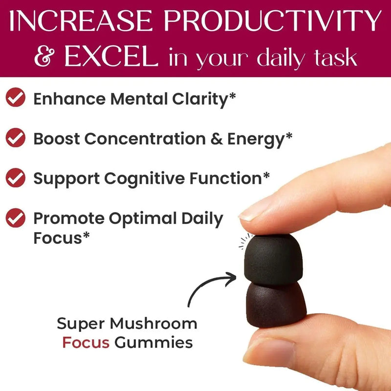 Auri-Super-Mushroom-Focus-Gummies- increase productivity