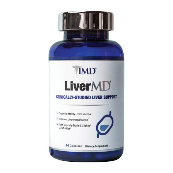 1MD Nutrition LiverMD – Advanced Liver Support Supplement (60 Capsules)