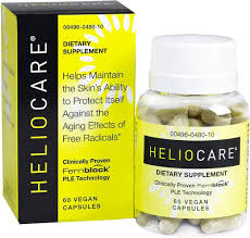 Heliocare Skin Care Dietary Supplement – 60 Vegan Capsules for Advanced Skin Protection