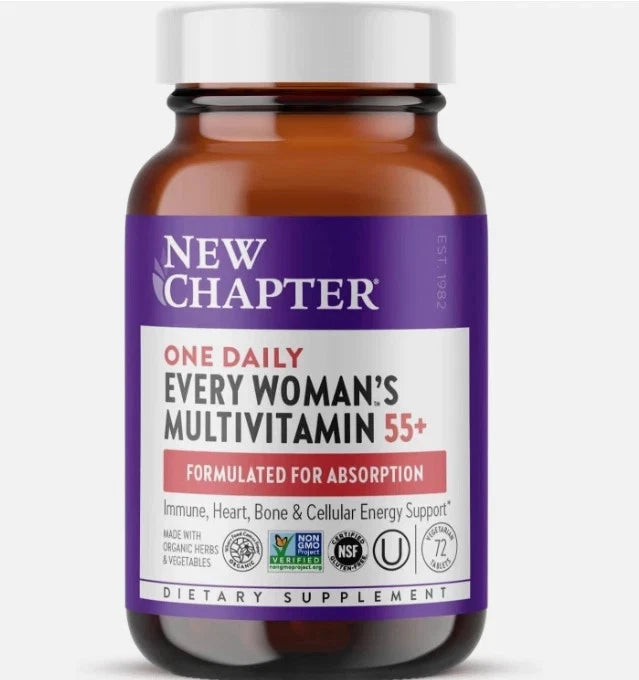 New Chapter Every Woman’s One Daily 55+ Multivitamin 72 Count
