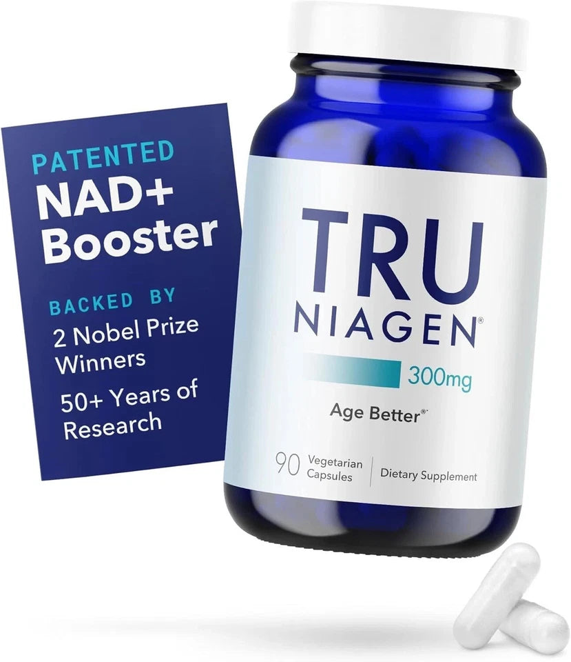TRU Niagen 300mg NAD+ Booster – 90 Capsules (New & Sealed)