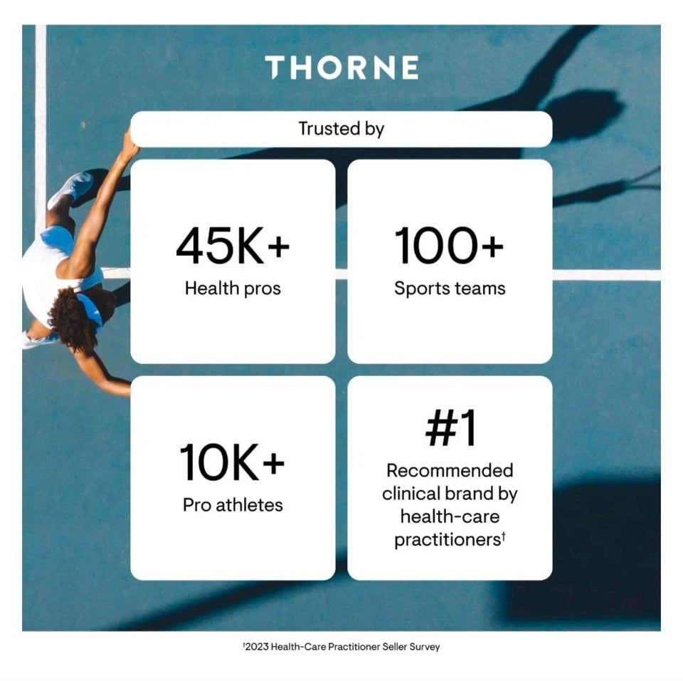 Thorne Basic Nutrients 2/Day Multivitamin Formula – 60 Gluten-Free Capsules | Daily Essential Vitamin & Mineral Support