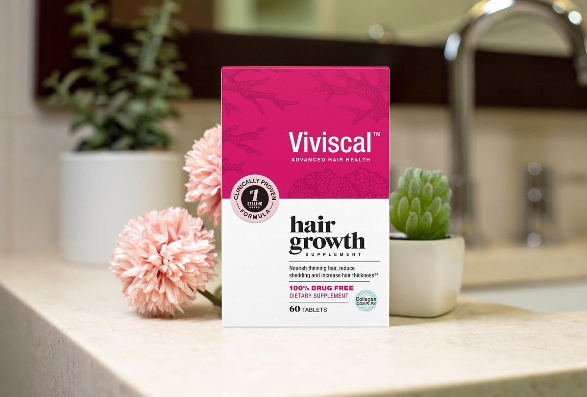 Viviscal Hair Growth Supplements for Women – Thicker, Fuller Hair Support for Thinning Hair