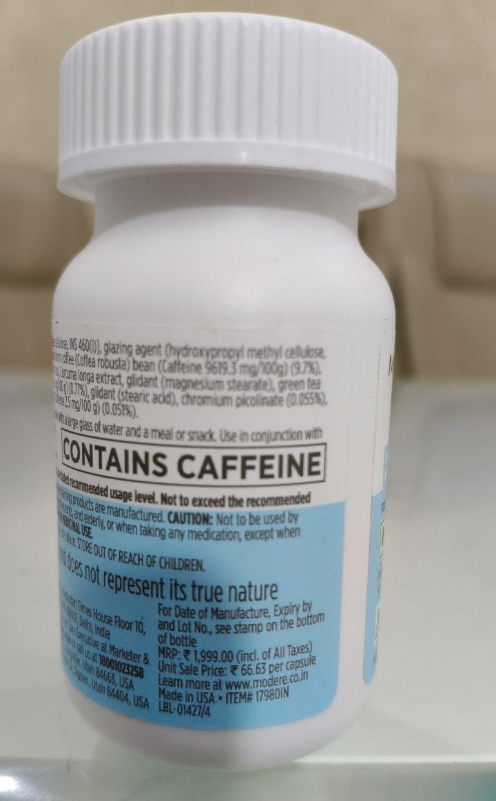 MODERE Burn – 90 Capsules | Metabolism & Craving Support