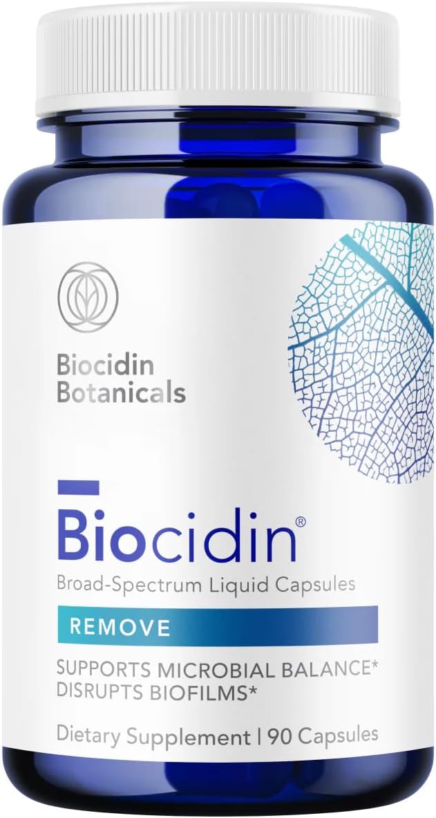 Biocidin Broad-Spectrum Capsules – 90 Count | 18 Botanical Herbal Supplement for Microbiome Balance, Gut Health & Immune Support