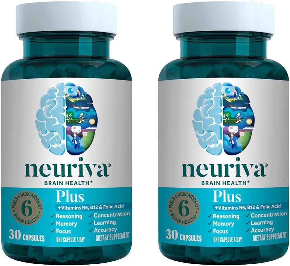 Schiff Vitamin B6 Multi-Vitamin Capsules – Brain Health Support (Vegetarian & Gluten-Free)