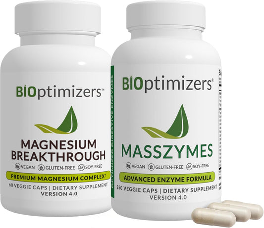BiOptimizers Magnesium Breakthrough Supplement Version 4.0 – 60 Capsules (SALE)