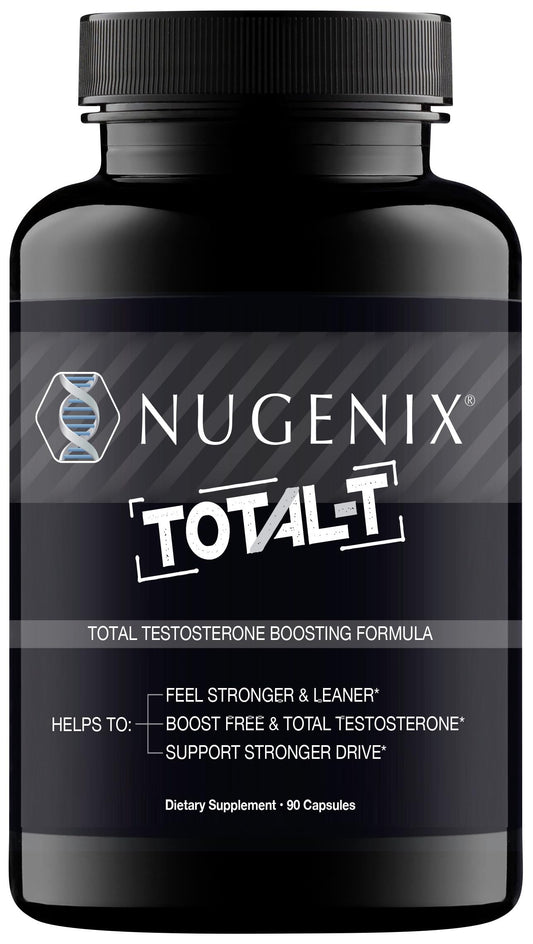 Nugenix Total-T – Free and Total Testosterone Booster Supplement for Men (90 Count)