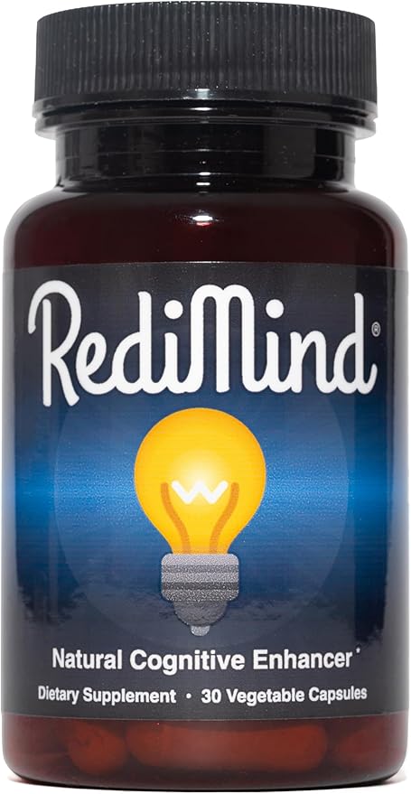 RediMind – Natural Cognitive Enhancement Supplement for Memory, Focus &amp; Mental Clarity
