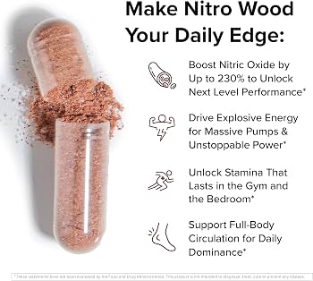 Inno Supps Nitro Wood Performance Enhancer – Dietary Supplement