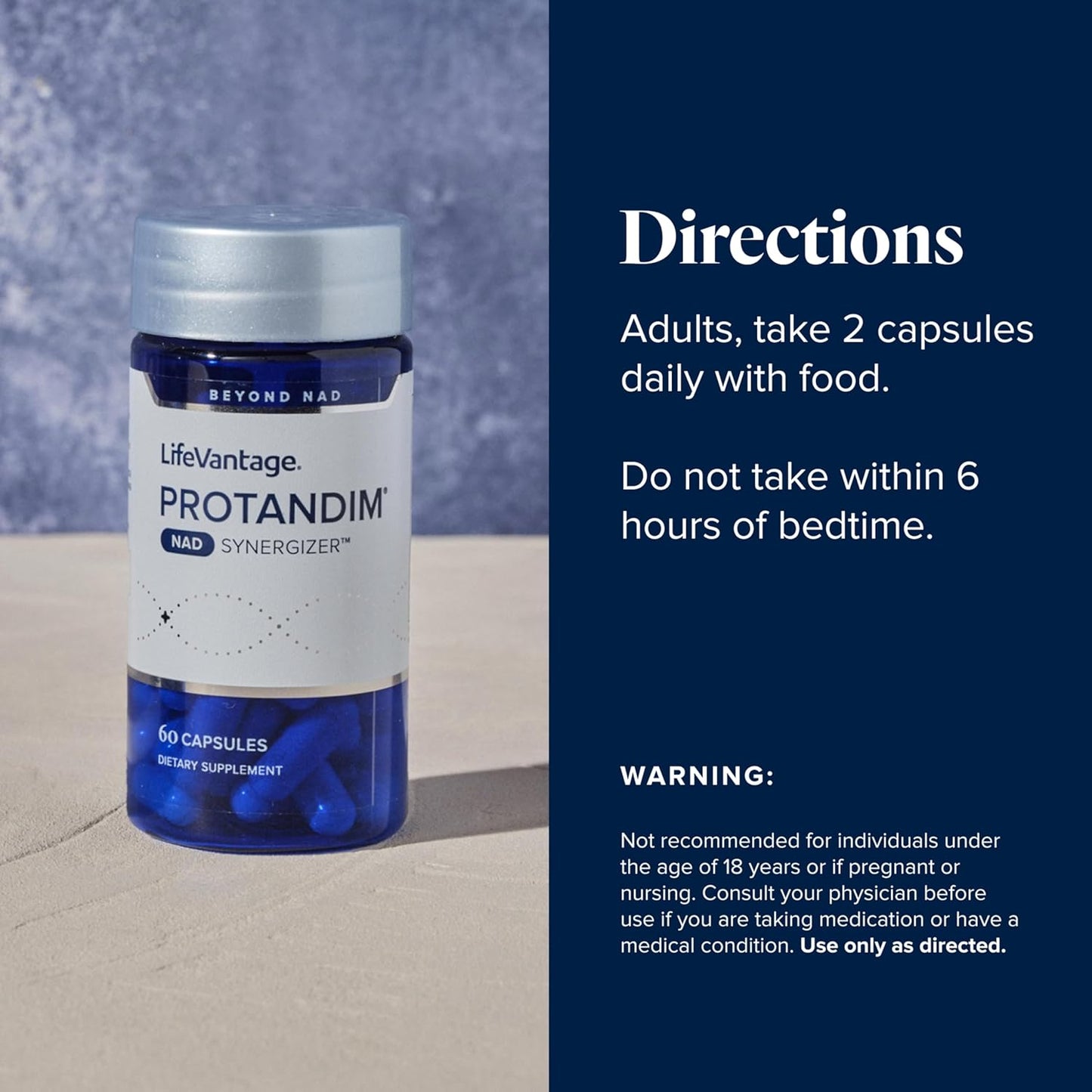 LifeVantage Protandim NAD Synergizer – Advanced Cellular Energy &amp; Healthy Aging Support