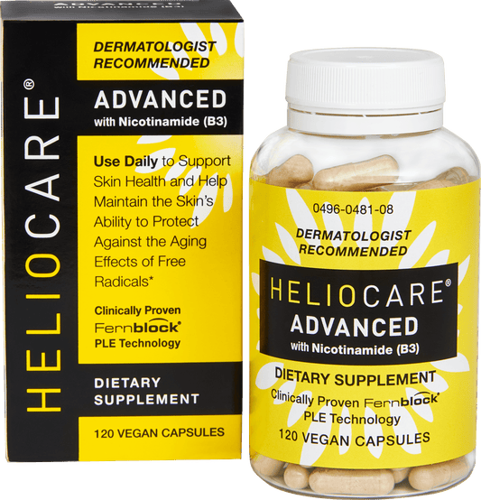 Heliocare Skin Care Dietary Supplement – 60 Vegan Capsules for Advanced Skin Protection