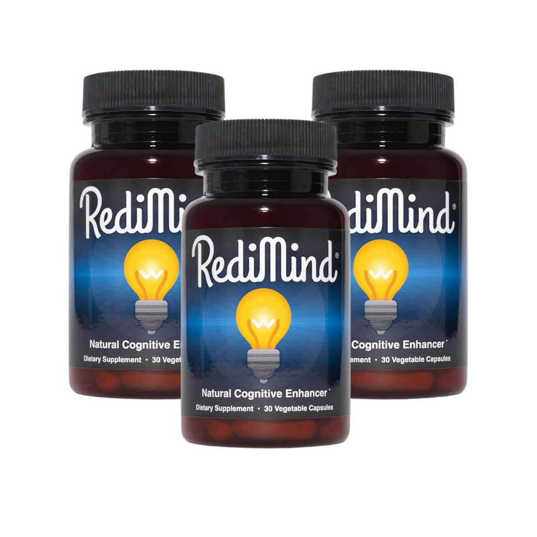 RediMind – Natural Cognitive Enhancement Supplement for Memory, Focus &amp; Mental Clarity