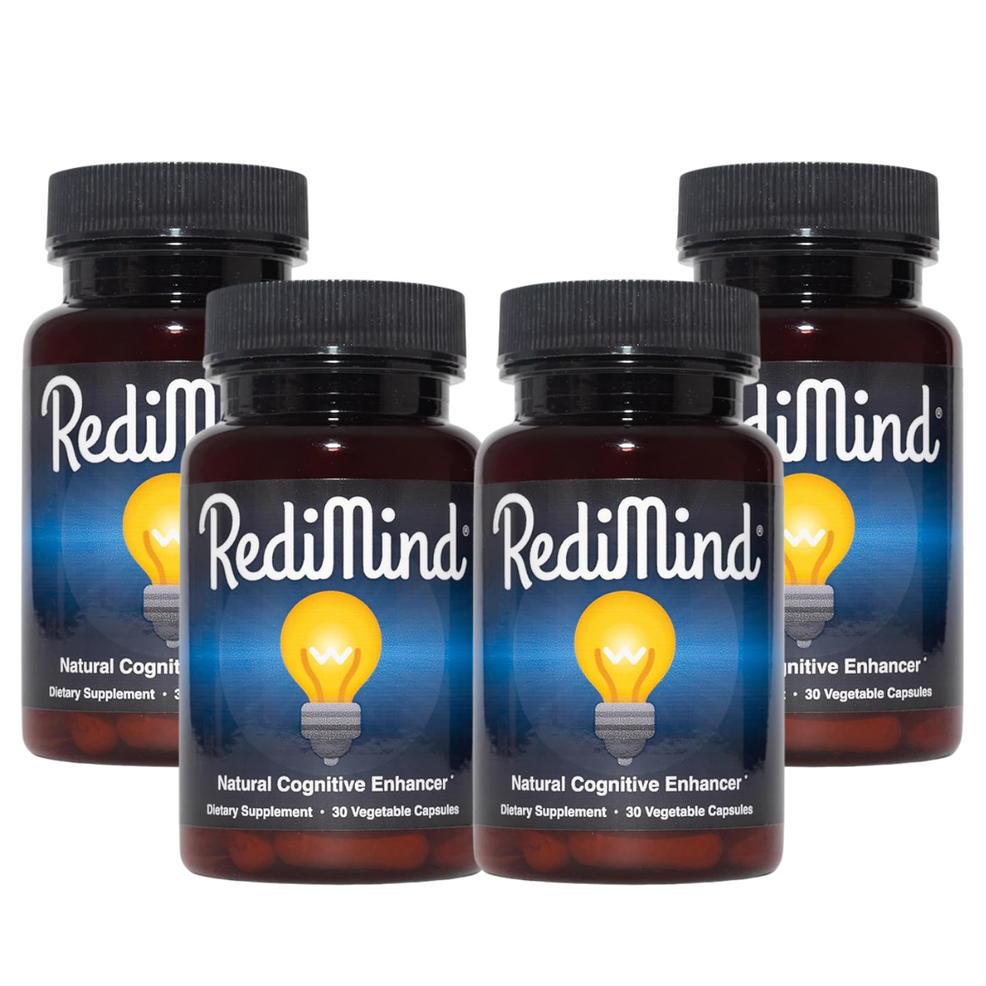 RediMind – Natural Cognitive Enhancement Supplement for Memory, Focus &amp; Mental Clarity