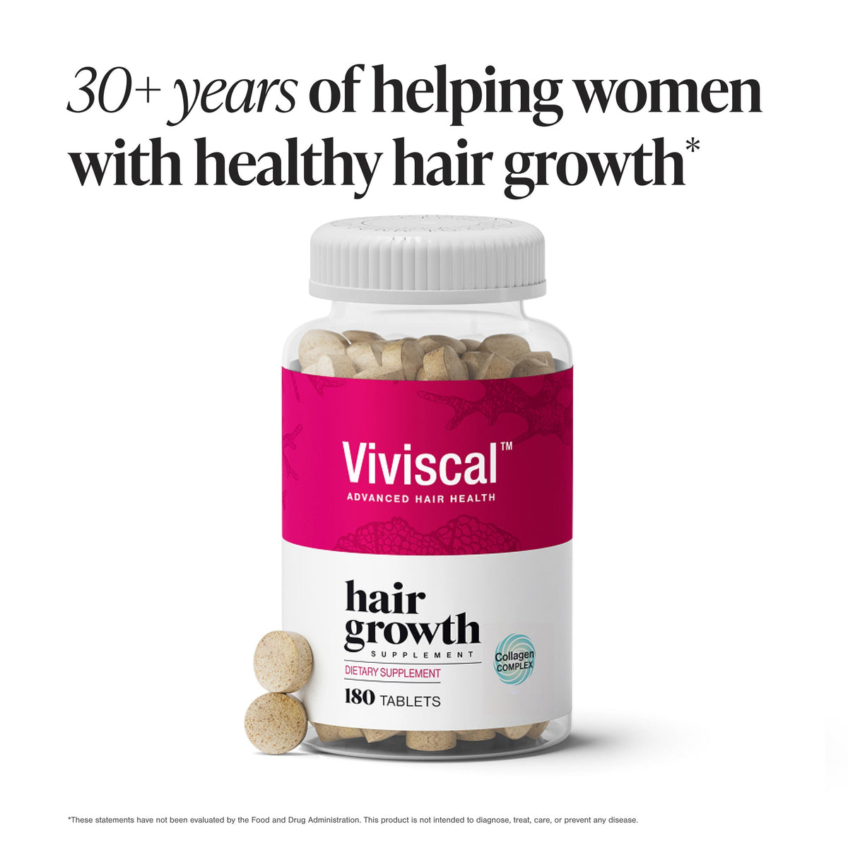 Viviscal Hair Growth Supplements for Women – Thicker, Fuller Hair Support for Thinning Hair