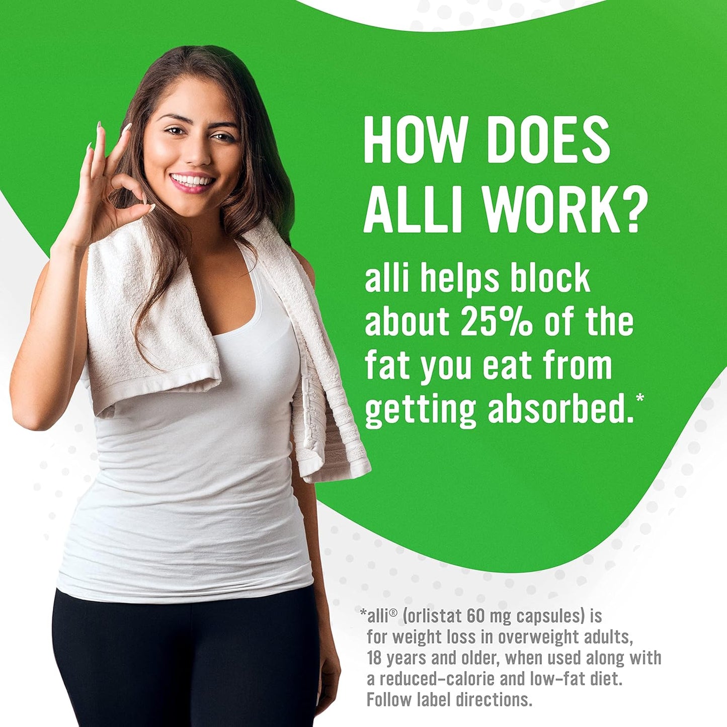 alli Diet Weight Loss Supplement Pills Orlistat 60Mg Capsules 170  how does alli work