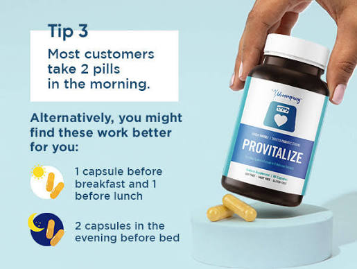 Provitalize Better Body Co. Synbiotic Formula with Botanical Extracts – 60 Capsules