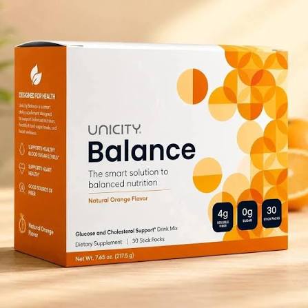 Unicity Unimate Lemon & Unicity Balance Natural Orange – Daily Energy & Metabolic Support Combo (Pack of 1)