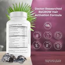 PUREHEALTH RESEARCH ReGrow Hair Growth Vitamins (60 Capsules)