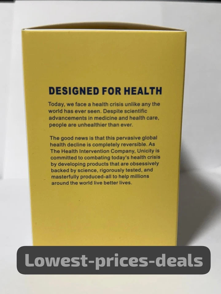 Unicity Unimate Lemon Drink Mix (30 Sachets) – Energy &amp; Metabolism Support